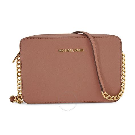 michael kors crossbody jet set dusty rose|Michael Kors Jet Set Crossbody .